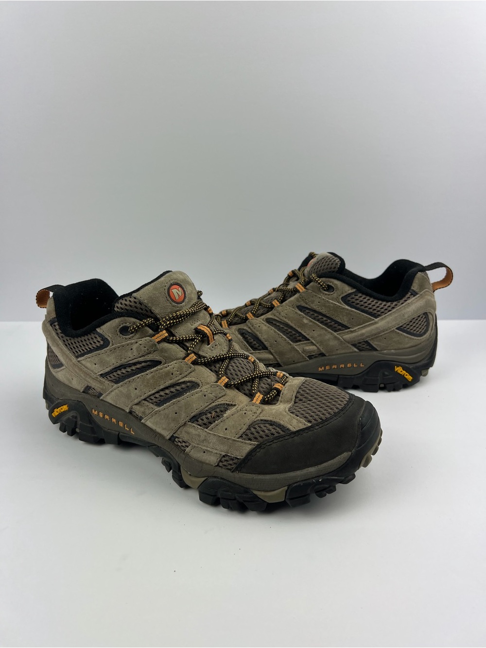 Merrell Mens Moab 2 Vent Hiking Shoes Walnut Brown Size 9 - J06011